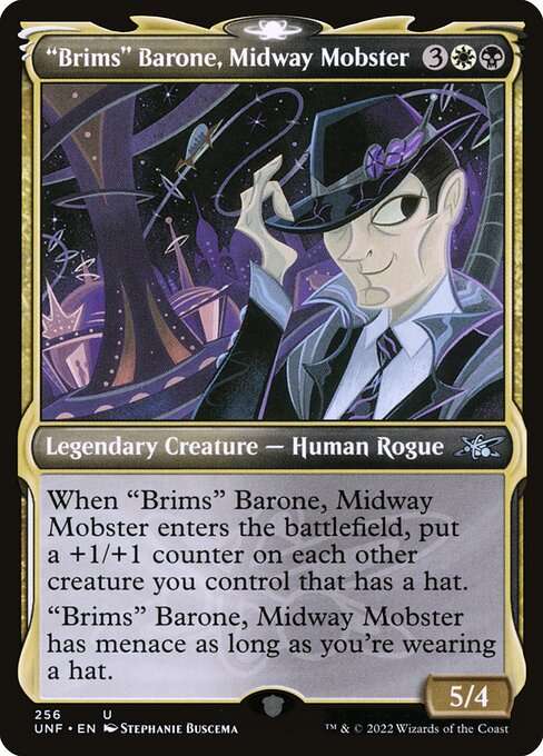 "Brims" Barone, Midway Mobster [Foil]