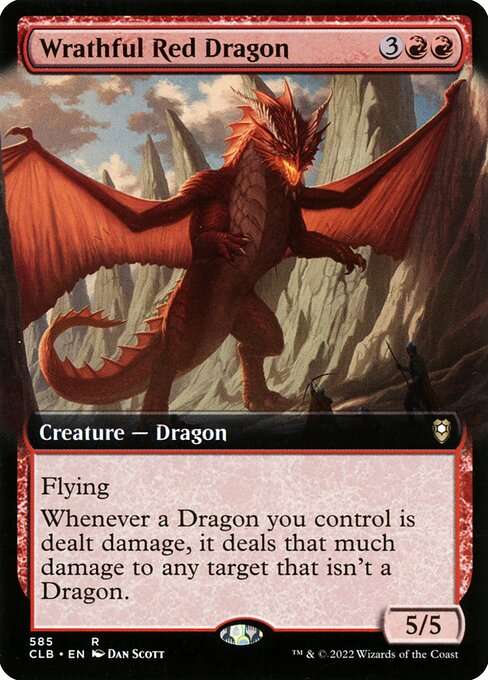Wrathful Red Dragon [Foil]