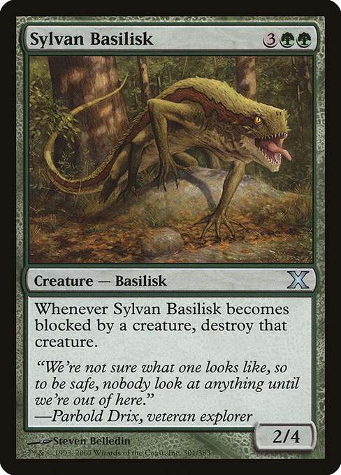 Sylvan Basilisk [Foil]