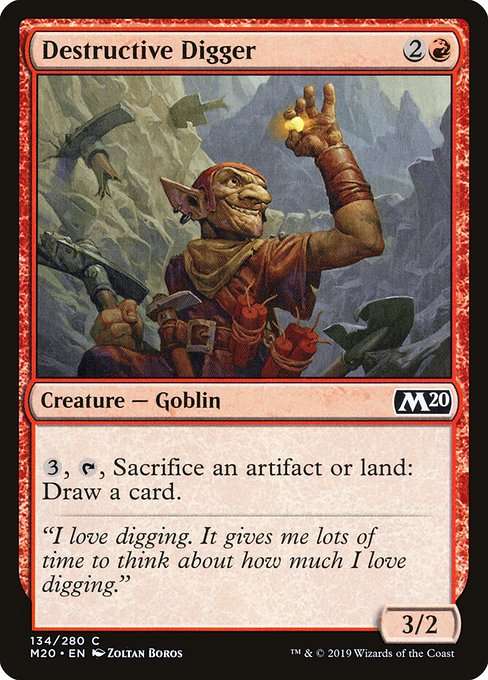 Destructive Digger [Foil]