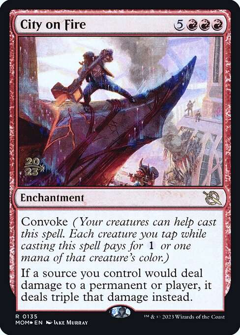 City on Fire [Foil]