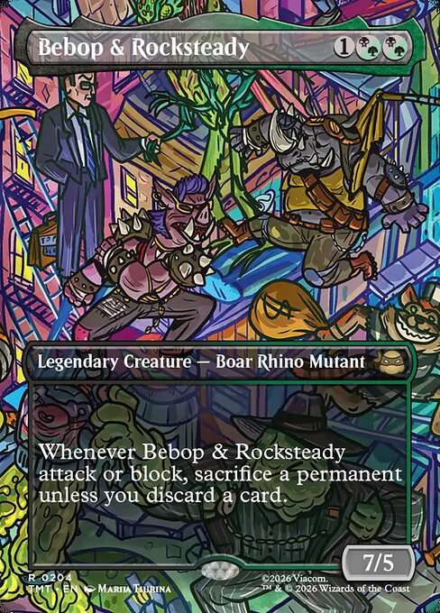 Bebop & Rocksteady [Foil]