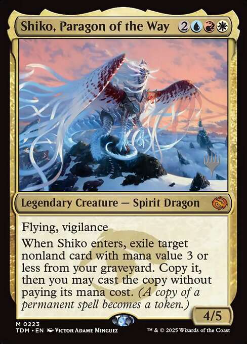 Shiko, Paragon of the Way [Foil]
