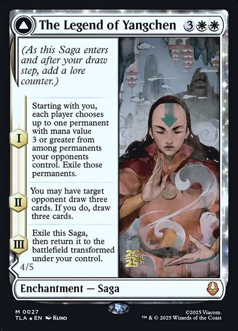 The Legend of Yangchen // Avatar Yangchen [Foil]