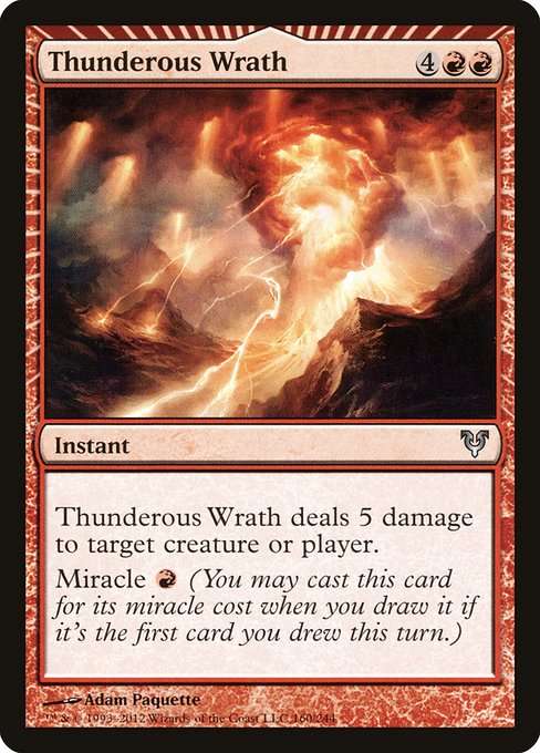 Thunderous Wrath [Foil]