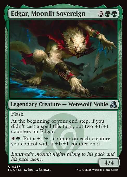Edgar, Moonlit Sovereign [Foil]