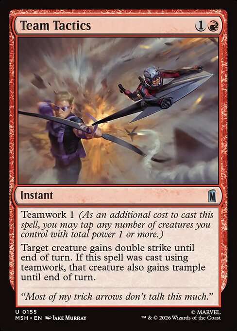 Team Tactics [Foil]