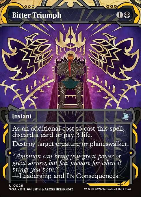Bitter Triumph [Foil]