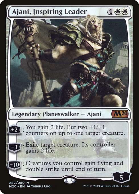 Ajani, Inspiring Leader [Foil]