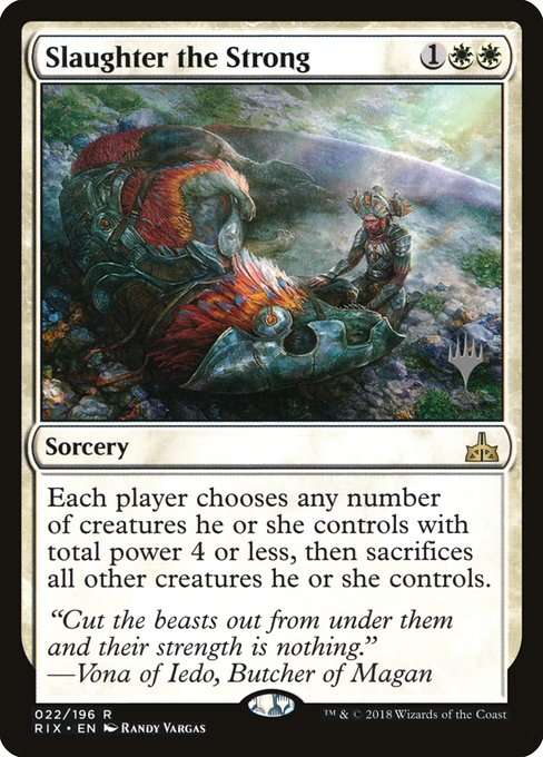 Slaughter the Strong [Foil]