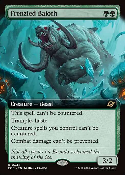 Frenzied Baloth [Foil]