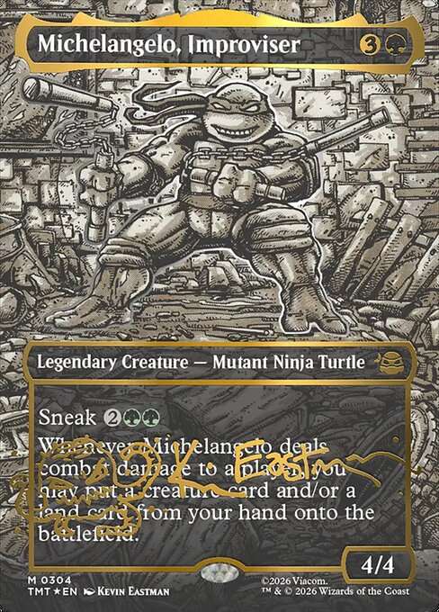 Michelangelo, Improviser [Foil]