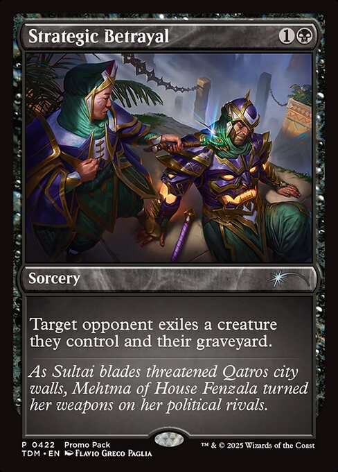 Strategic Betrayal [Foil]