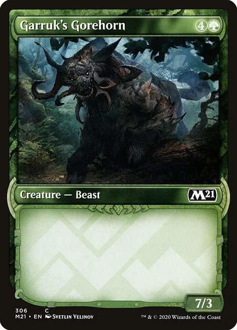 Garruk's Gorehorn [Foil]