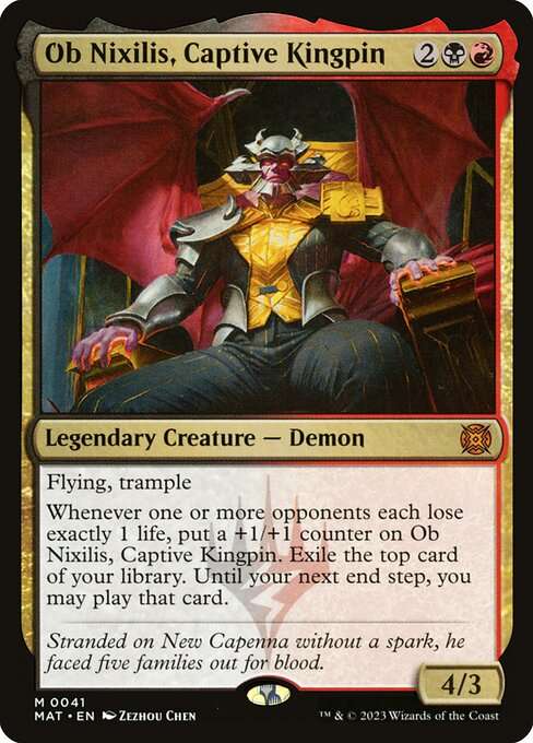 Ob Nixilis, Captive Kingpin [Foil]