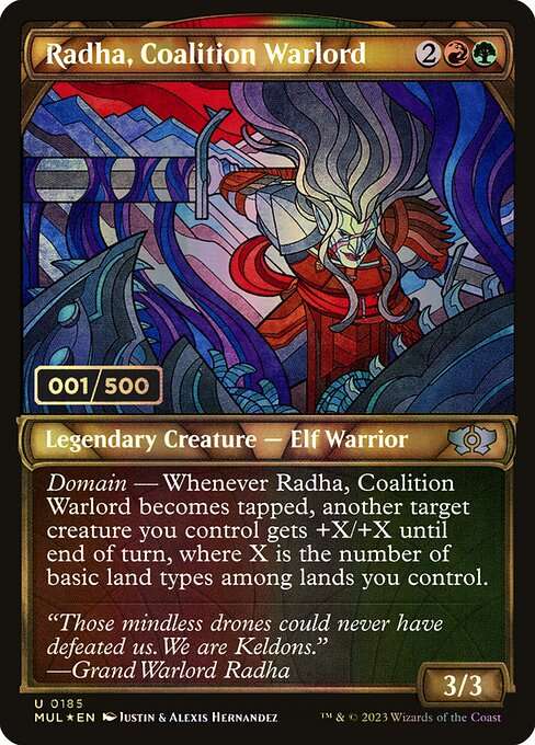 Radha, Coalition Warlord [Foil]