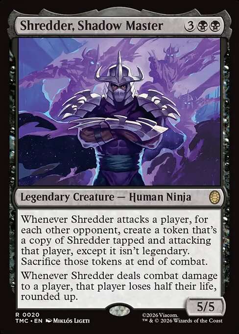 Shredder, Shadow Master [Foil]