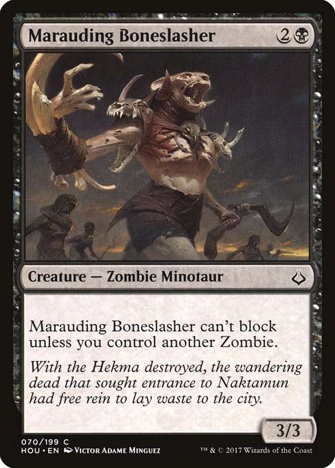 Marauding Boneslasher [Foil]