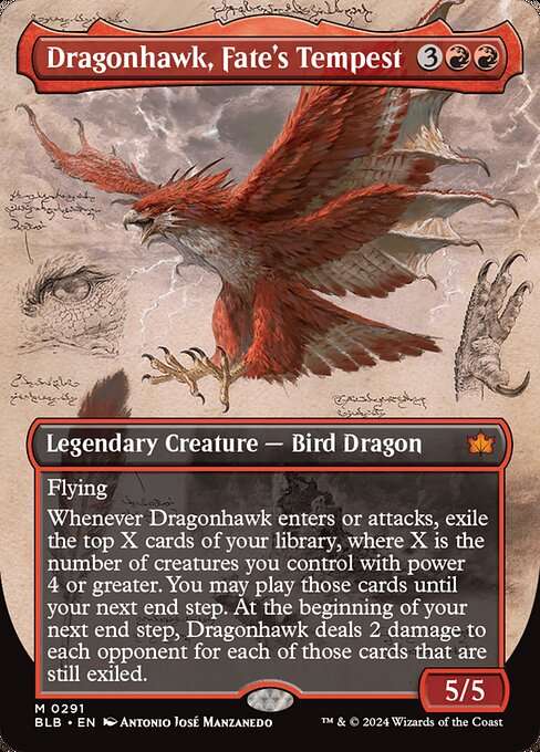 Dragonhawk, Fate's Tempest [Foil]