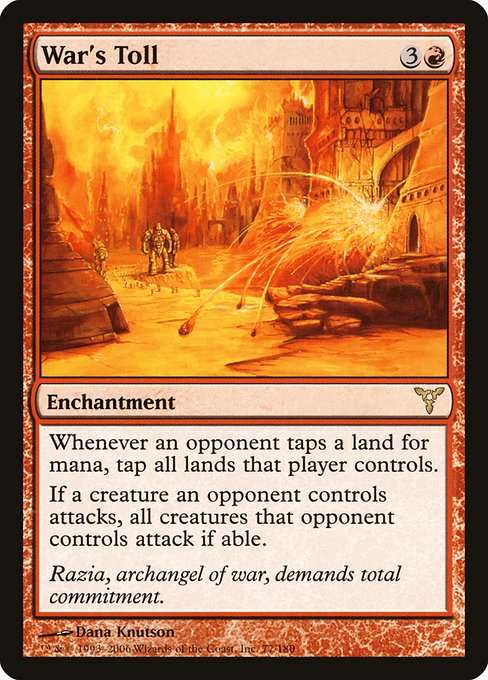 War's Toll [Foil]