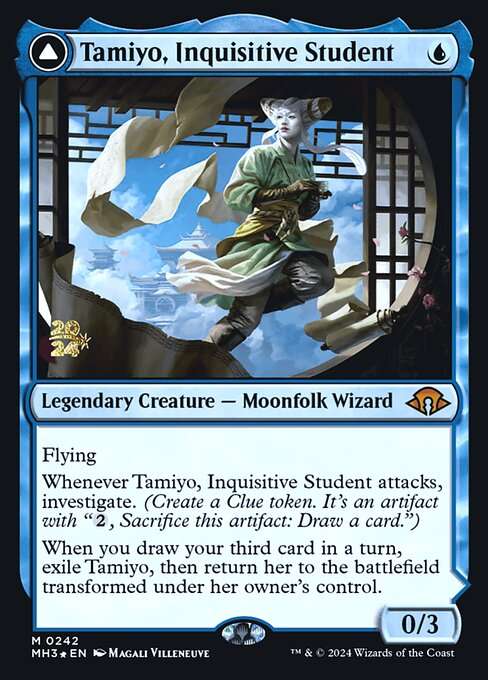 Tamiyo, Inquisitive Student // Tamiyo, Seasoned Scholar [Foil]