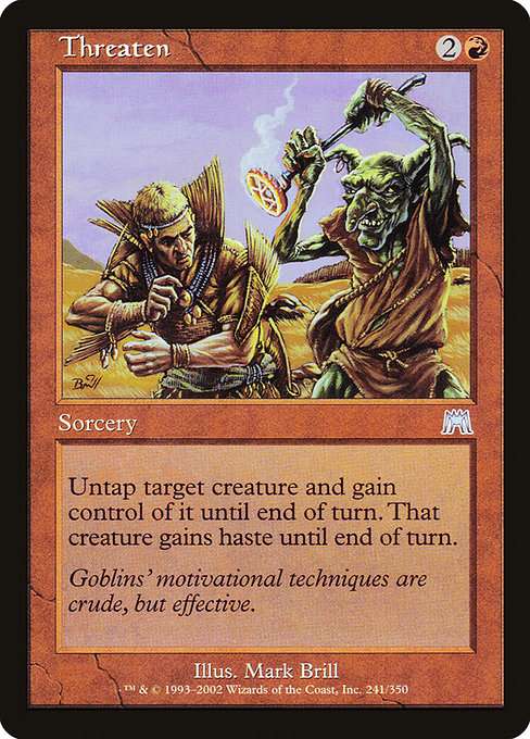 Threaten [Foil]