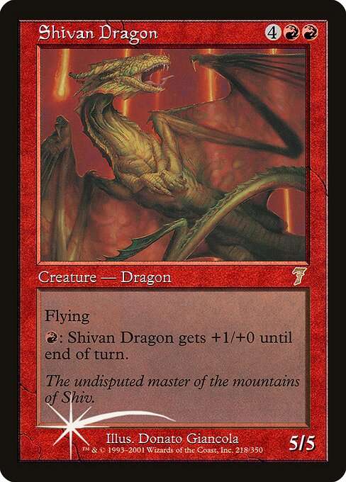 Shivan Dragon [Foil]