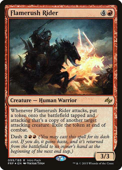 Flamerush Rider [Foil]
