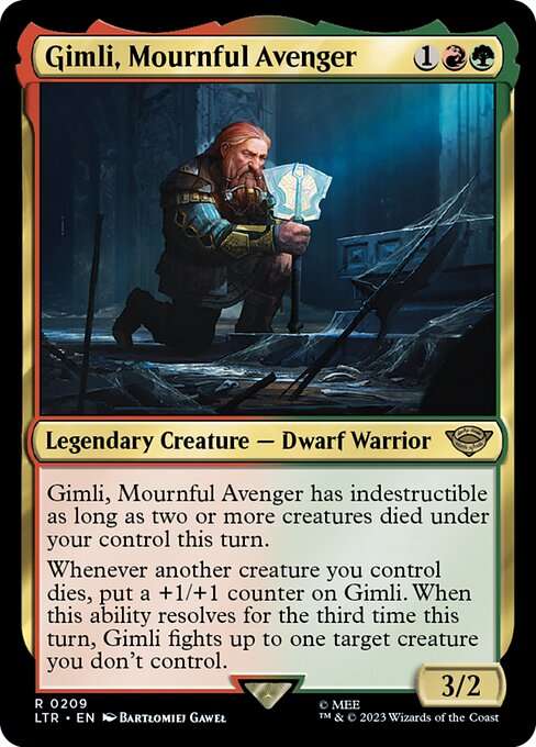 Gimli, Mournful Avenger [Foil]