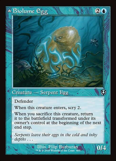 Biolume Egg // Biolume Serpent [Foil]