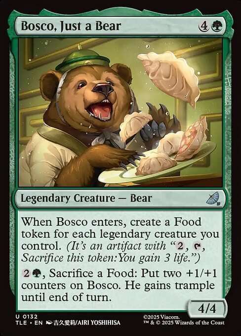 Bosco, Just a Bear [Foil]
