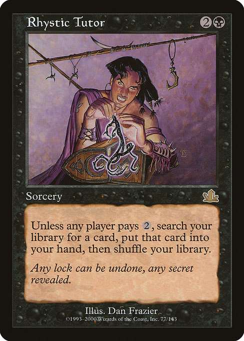 Rhystic Tutor [Foil]