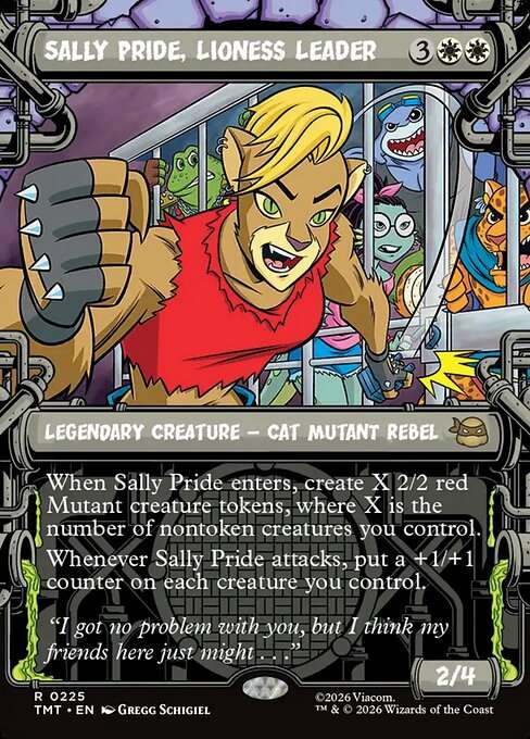 Sally Pride, Lioness Leader [Foil]