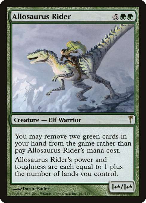 Allosaurus Rider [Foil]