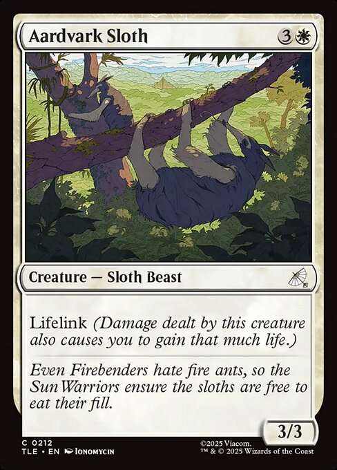 Aardvark Sloth [Foil]