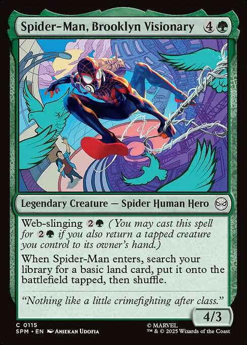 Spider-Man, Brooklyn Visionary [Foil]