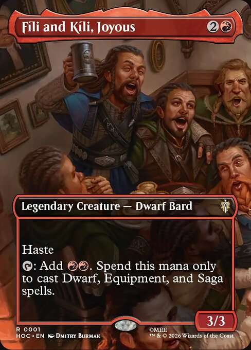 Fíli and Kíli, Joyous [Foil]