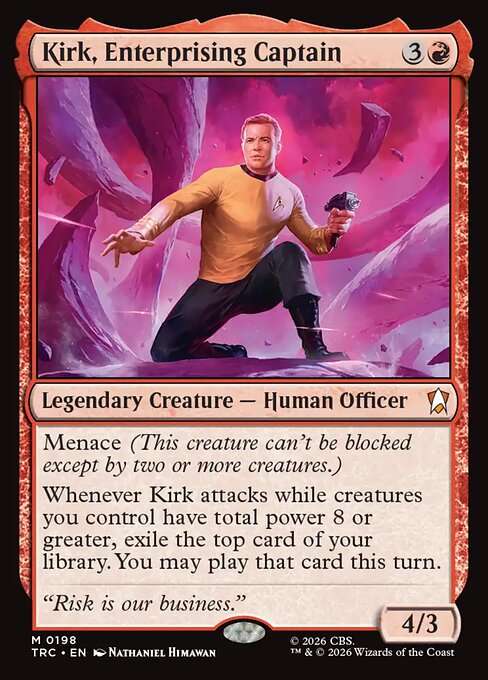 Kirk, Enterprising Captain [Foil]