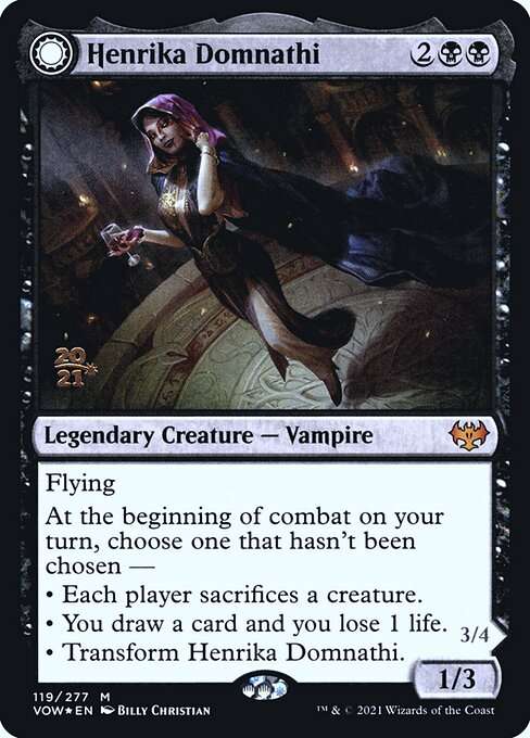 Henrika Domnathi // Henrika, Infernal Seer [Foil]