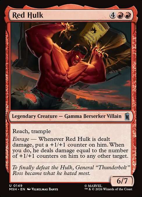 Red Hulk [Foil]