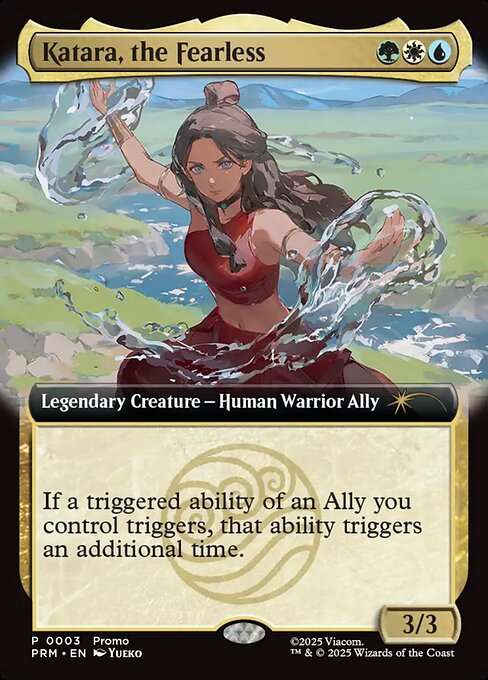 Katara, the Fearless [Foil]