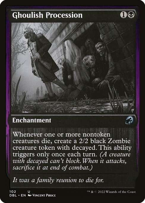 Ghoulish Procession [Foil]