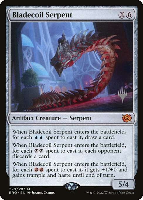Bladecoil Serpent [Foil]
