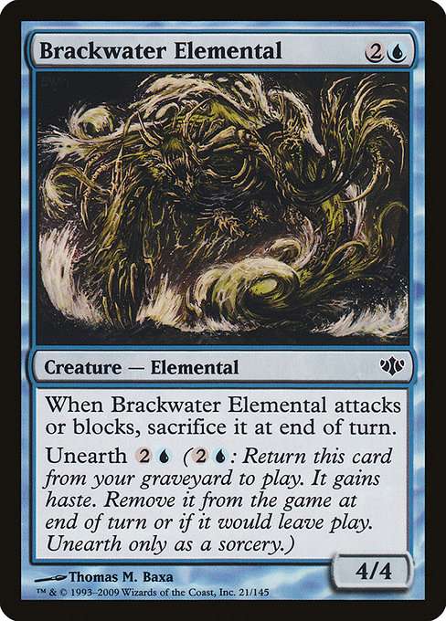 Brackwater Elemental [Foil]