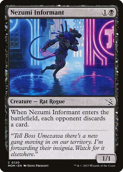 Nezumi Informant [Foil]