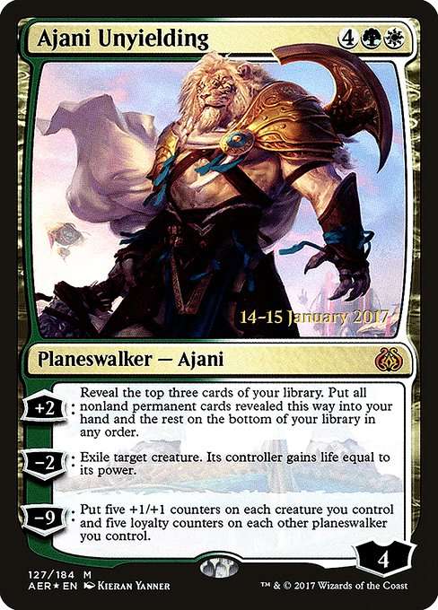 Ajani Unyielding [Foil]