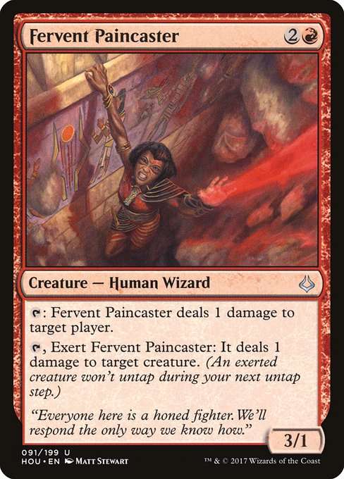 Fervent Paincaster [Foil]