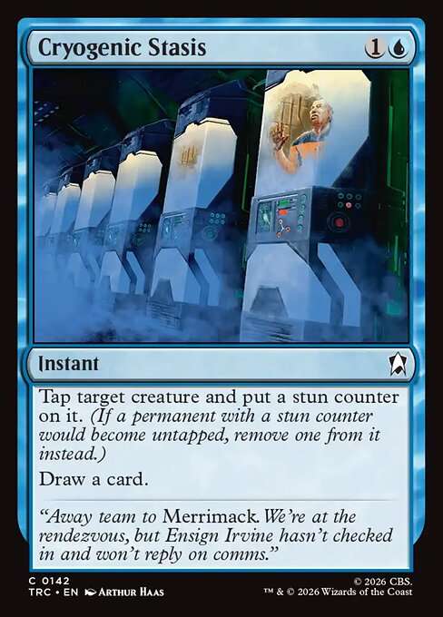 Cryogenic Stasis