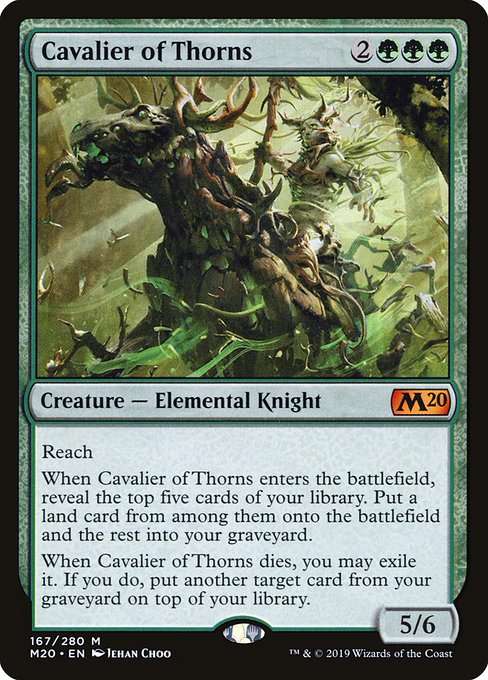 Cavalier of Thorns [Foil]