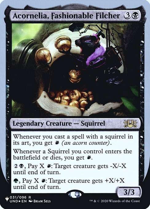 Acornelia, Fashionable Filcher [Foil]
